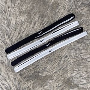 4 Set Nike Swoosh Headbands